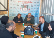هيئة التوجيه السياسي والوطني تلتقي مفوضية الإعلام بحركة فتح ونقابة الصحفيين بقطاع غزة