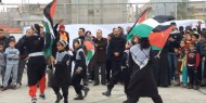 لجنة لاجئء خانيونس تفتتح المخيم الشتوي للاطفال