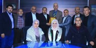 إقليم غرب خانيونس يزور تلفزيون فلسطين