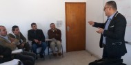 ابوسيف يتفقد دورة الخطابة في إقليم شمال غزة