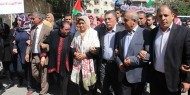 حركة فتح تشارك في المسيرة التي دعا إليها الإتحاد العام للمرأة بمناسبة يوم المرأة