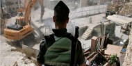 الجيش الاسرائيلي يهدم منزل الأسير أحمد قنبع في جنين
