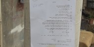 الاحتلال يخطر بوقف العمل والبناء بستة منازل في كفر الديك