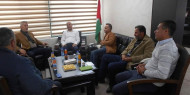 د. ابو هولي ووزير الحكم المحلي يبحثان المشاريع المقدمة للمخيمات من خلال الصناديق العربية