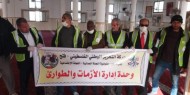 حركة فتح  إقليم رفح تقوم بحملة تنظيف وتعقيم للمرافق العامة