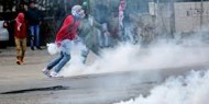 بيت لحم: إصابات بالاختناق خلال قمع الاحتلال لمسيرة منددة بمجزرة المعمداني
