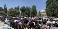 50 ألفا يؤدون صلاة الجمعة في المسجد الأقصى رغم قيود الاحتلال