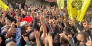 جماهير شعبنا في نابلس تشيّع جثمان الشهيد فارس حشاش