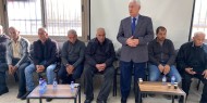 أعضاء مركزية وثوري "فتح" يقدمون واجب العزاء بشهداء مخيم جنين ويعبد
