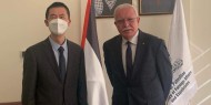 المالكي خلال لقائه السفير الصيني: نأمل بتعزيز الجهود لإيجاد حل عادل للقضية الفلسطينية