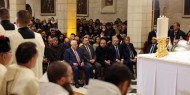 الرئيس يحضر قداس منتصف الليل في بيت لحم