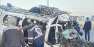 وفاة خمسة فلسطينيين في حادث سير في مصر