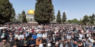 250 ألفا يؤدون صلاة الجمعة الرابعة من شهر رمضان في المسجد الأقصى