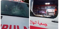 "الصليب الأحمر" يعرب عن قلقه جراء هجوم الاحتلال ومستوطنيه على مركبة إسعاف في حوارة