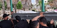 تشييع جثمان الشهيد يوسف أبو جابر في كفر قاسم
