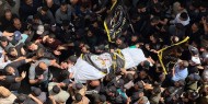 تشييع جثماني الشهيدين الحسني وعبد العال في غزة