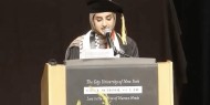 نيويورك: سياسيون يهاجمون طالبة عربية لانتقادها اسرائيل في حفل تخريج جامعي