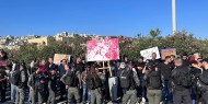 طمرة: تظاهرة احتجاجية ضد الجريمة وتقاعس الشرطة الإسرائيلية