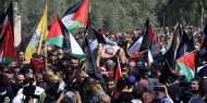 تشييع جثمان الشهيد الطفل عثمان أبو خرج في الزبابدة