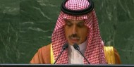 وزير الخارجية السعودي: أمن الشرق الأوسط يتطلب الإسراع في إيجاد حل عادل للقضية الفلسطينية