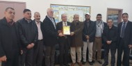 إقليم رفح يزور الأسير المحرر رأفت أبو البطيخ وكلية العلوم والتكنولوجية